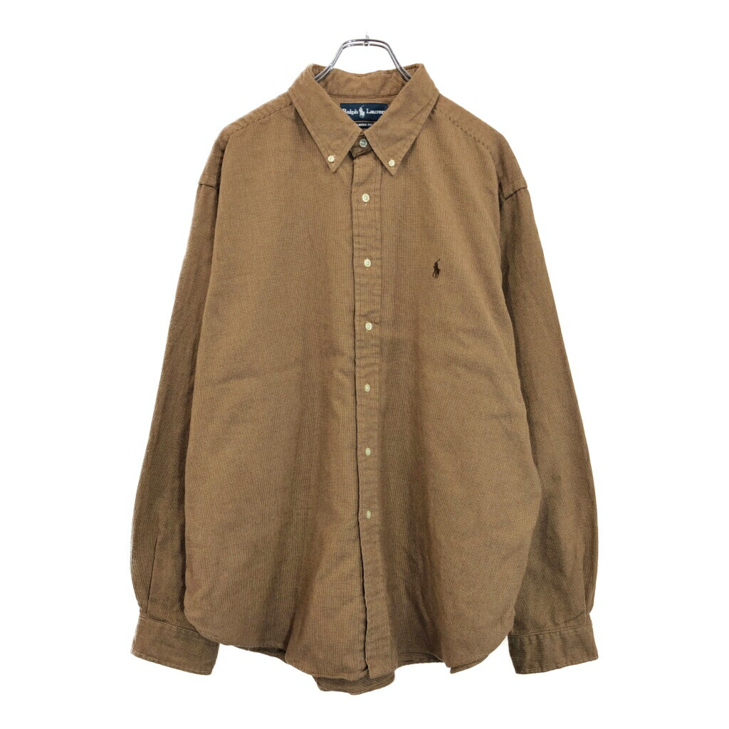 楽天市場】Polo by Ralph Lauren ポロ ラルフローレン 長袖シャツ 千鳥
