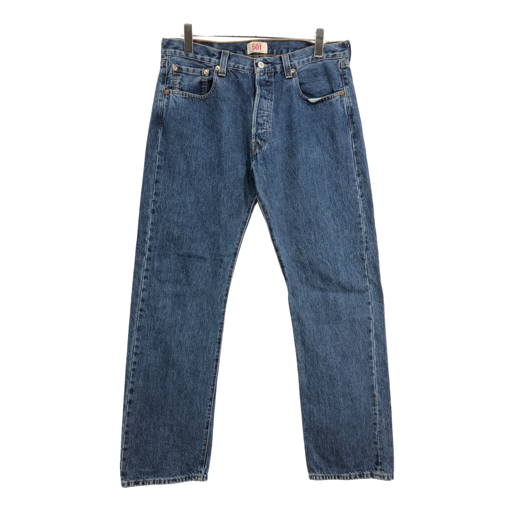Levi's リーバイス 501 デニムパンツ ブルー(メンズ W34 L32)中古 古着 U9595