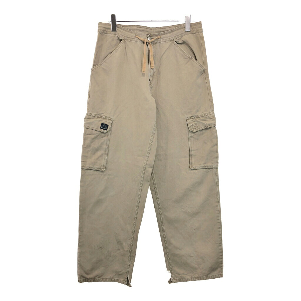 90年代 Levi's リーバイス L2 KHAKI カーゴパンツ カーキ(メンズ W32 L31相当)中古 古着 U9788