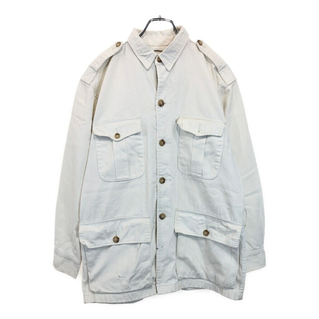 Ralph Lauren　サファリジャケット　ハンティングジャケット　 M 楽天市場】Polo Ralph Lauren Pique Hunting Jacket 茶 M ポロ