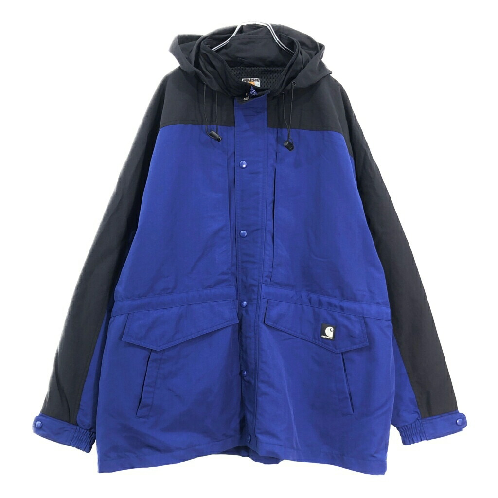 楽天市場】Carhartt カーハート マウンテンパーカー ブルー (メンズ XL