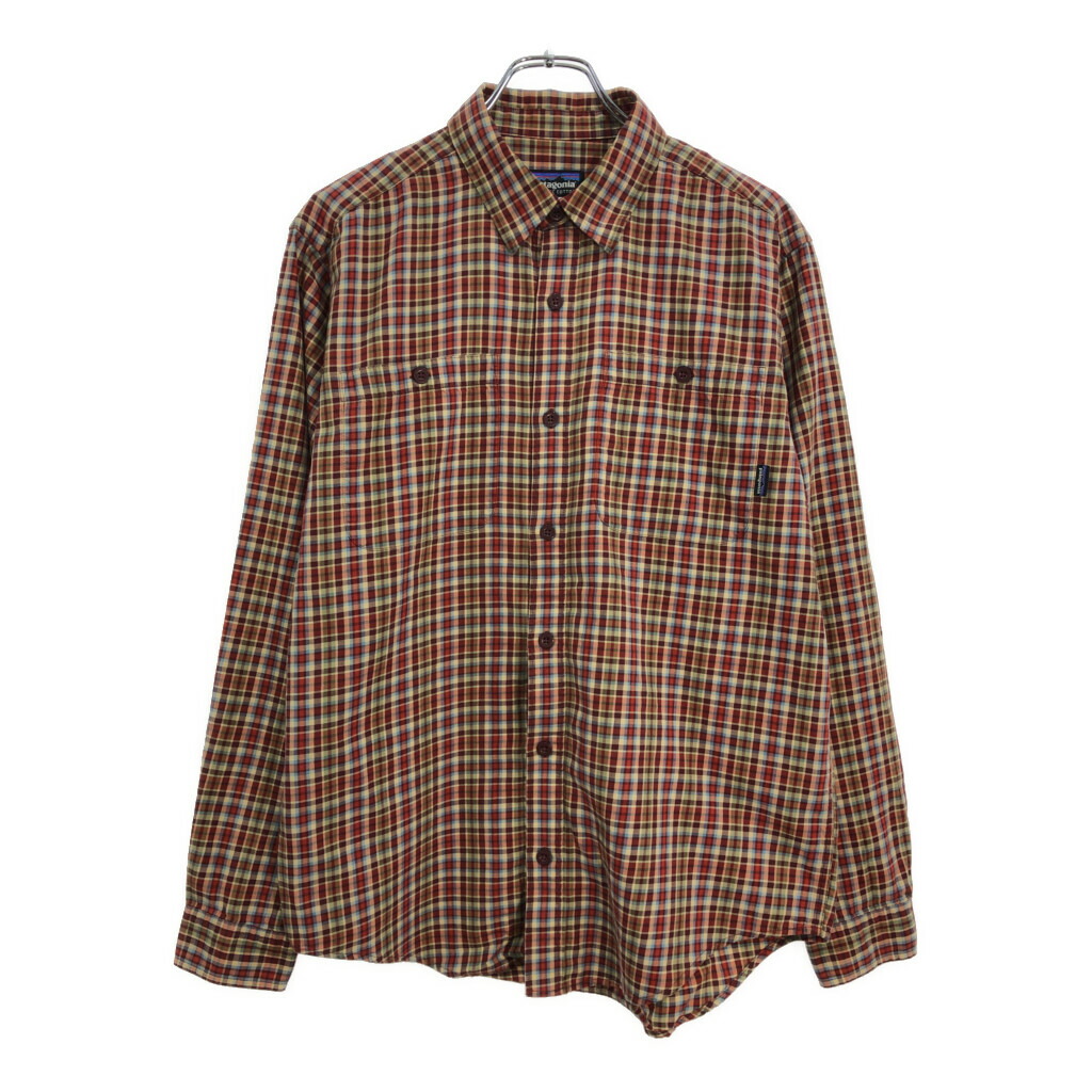 楽天市場】13年製 patagonia L/S Pima Cotton Shirt 青紫 XXL