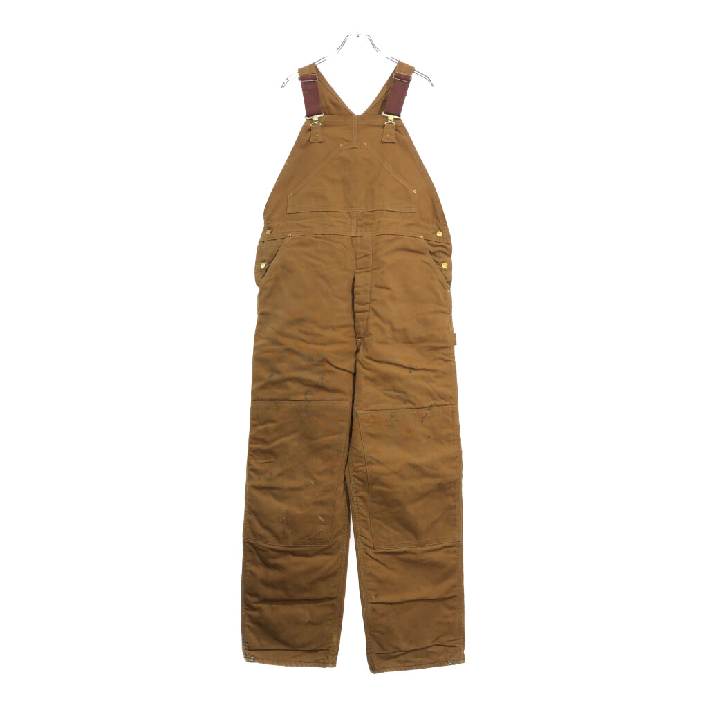 専用　70s USA製carhartt ヴィンテージ　オーバーオール　ダブルニー 古着 70年代 カーハート Carhartt ダブルニー ダック オーバーオール