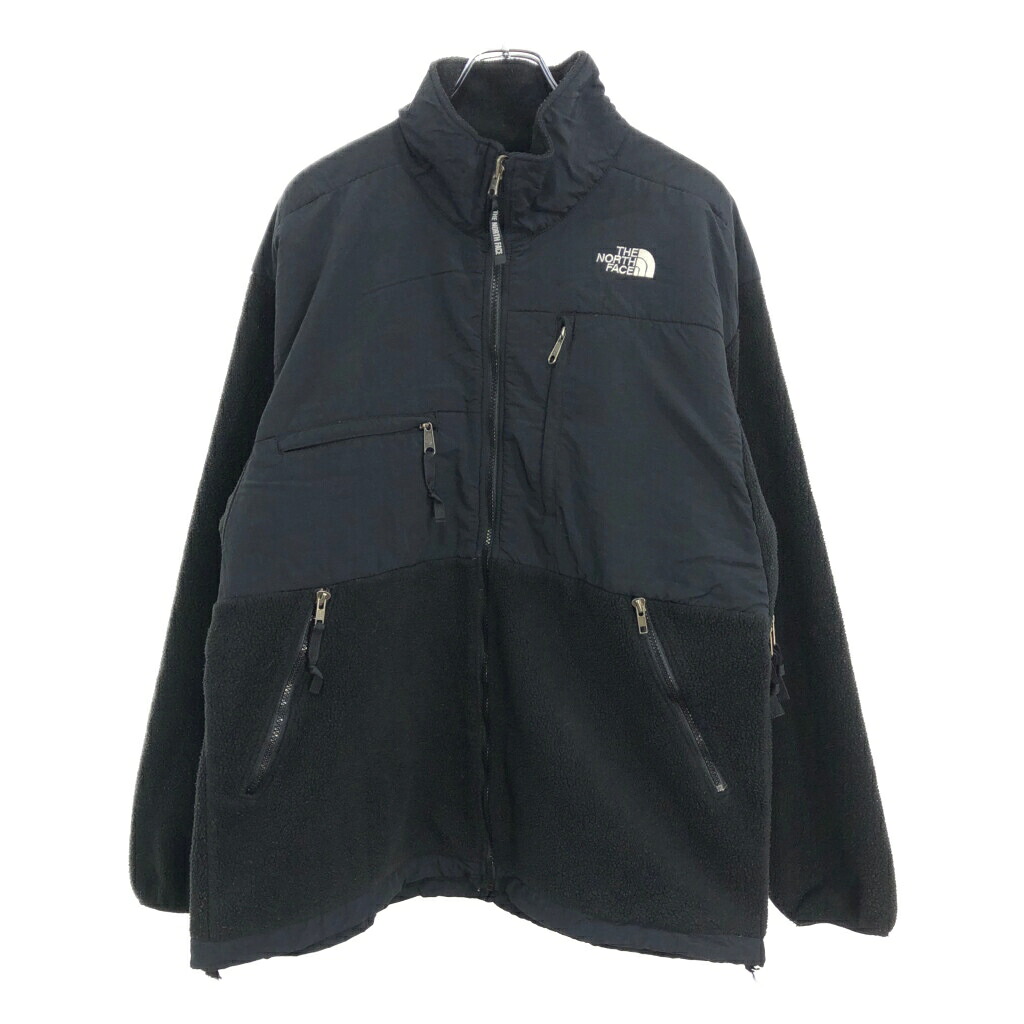 THE NORTH FACE ノースフェイス Denali デナリ フリースジャケット アウトドア ブラック(メンズ XL)中古 古着 V0026|YAMAHISA USEDCLOTHINGSHOP