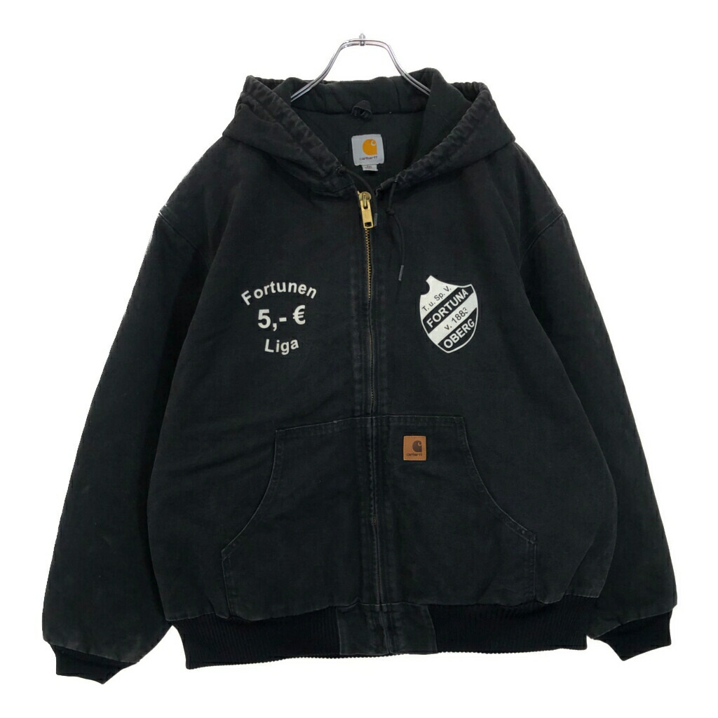 【カーハート】トラディショナルジャケット　アクティブジャケット　黒　M 裏ボアi Carhartt カーハート Active Jacket アクティブジャケット col