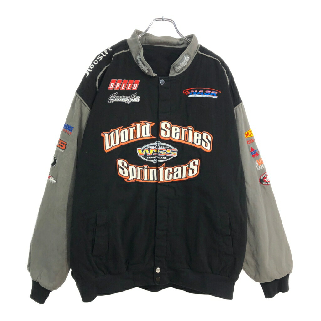 【レア／インポート古着】スーパーマン レーシングジャケット 中古・古着通販】MAZIAR (MAZIAR) レザーレーシングジャケット