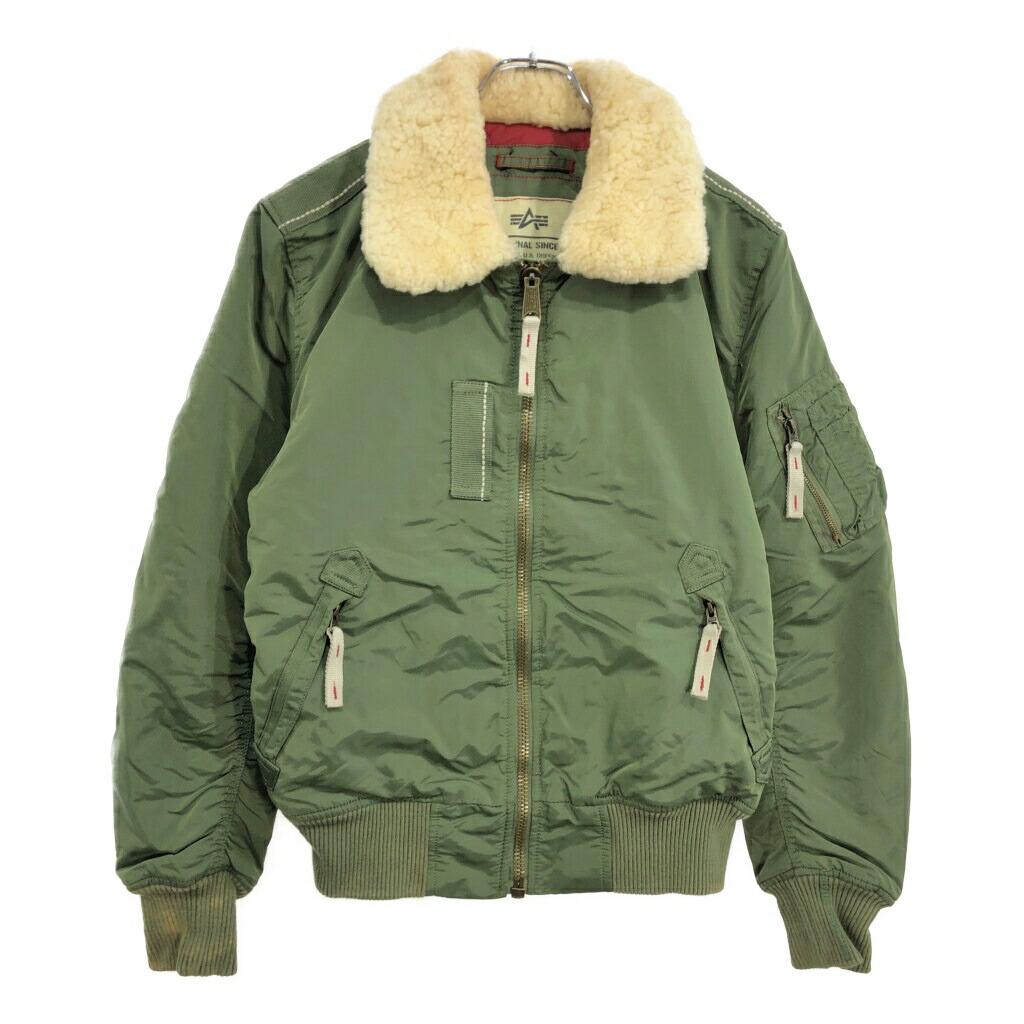 楽天市場】ALPHA アルファ ジャケット サイズ:38(M) B-15D フライト