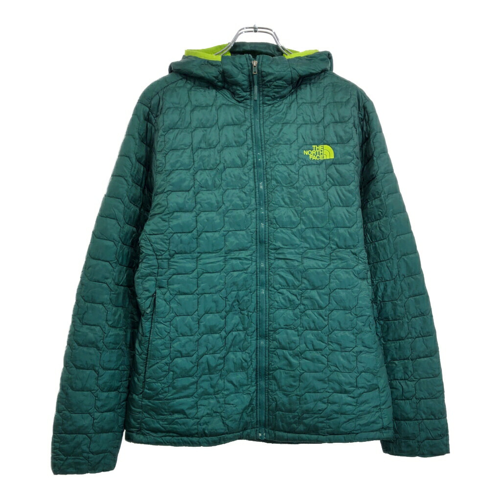 THE NORTH FACE ノースフェイス THERMO BALL サーモボールジャケット アウトドア グリーン(メンズ M)中古 古着 V0213