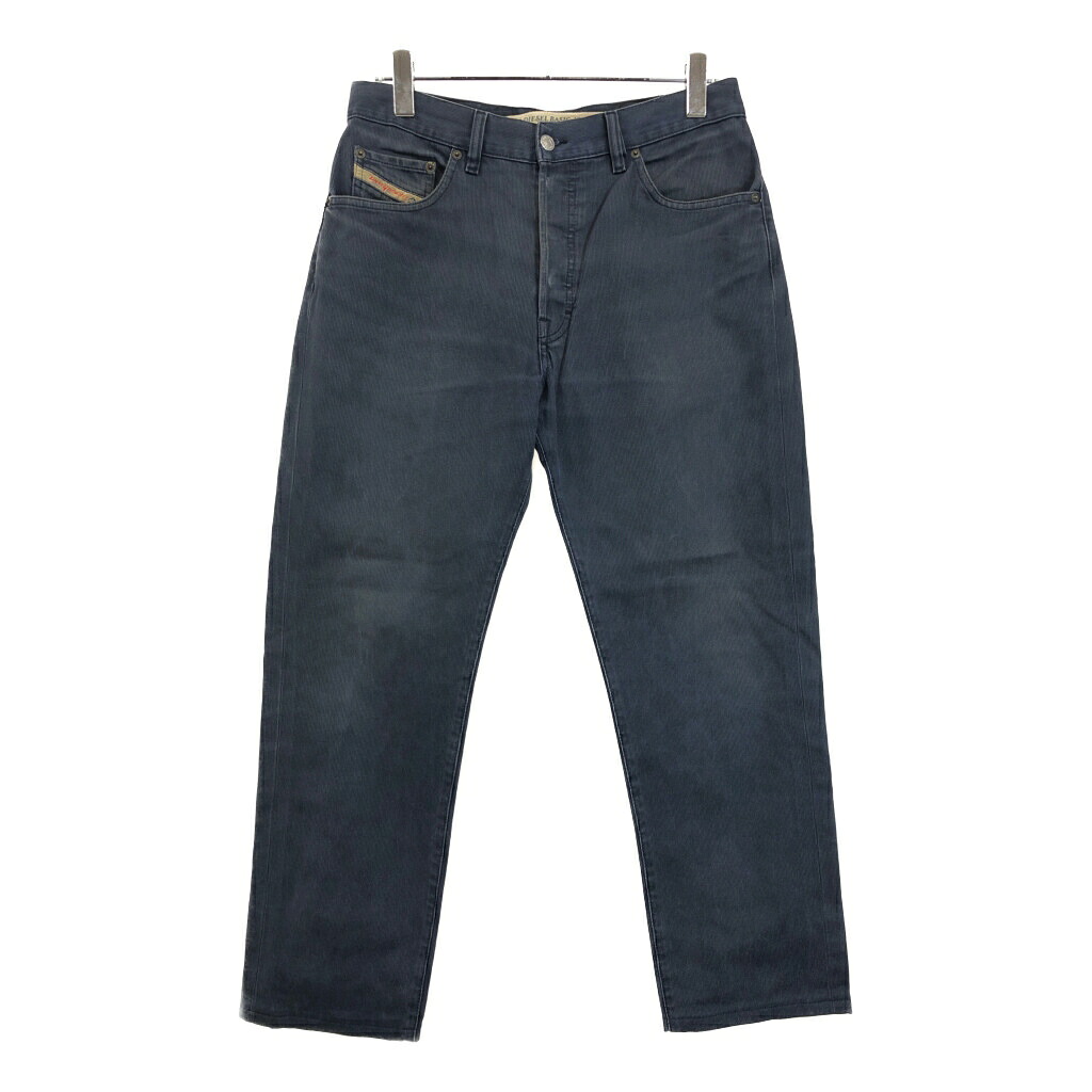 DIESEL INDUSTRY ディーゼル インダストリー コットンピケパンツ ネイビー(メンズ W33)中古 古着 V0337