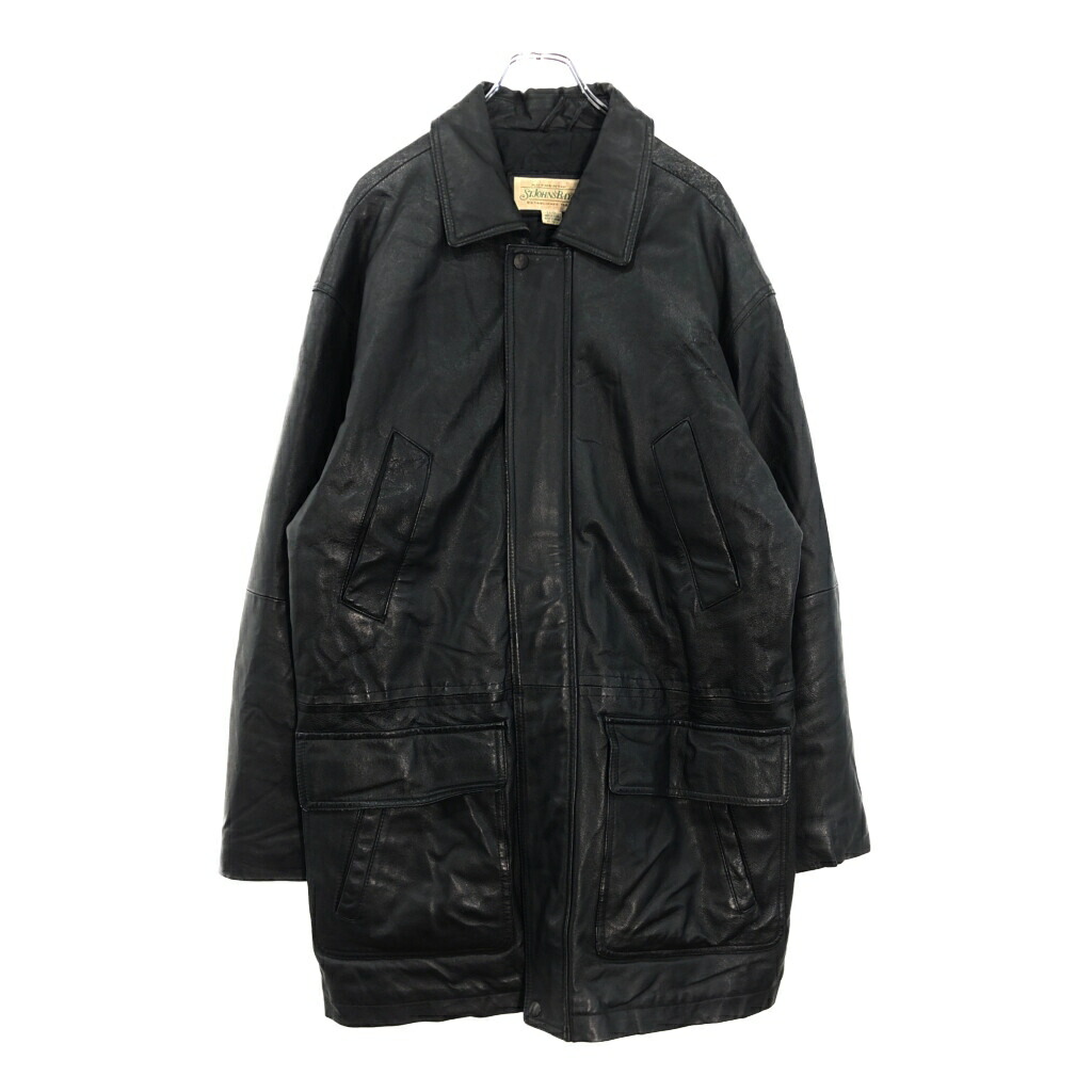 楽天市場】90年代 ST.JOHN'S BAY セントジョンズベイ レザージャケット