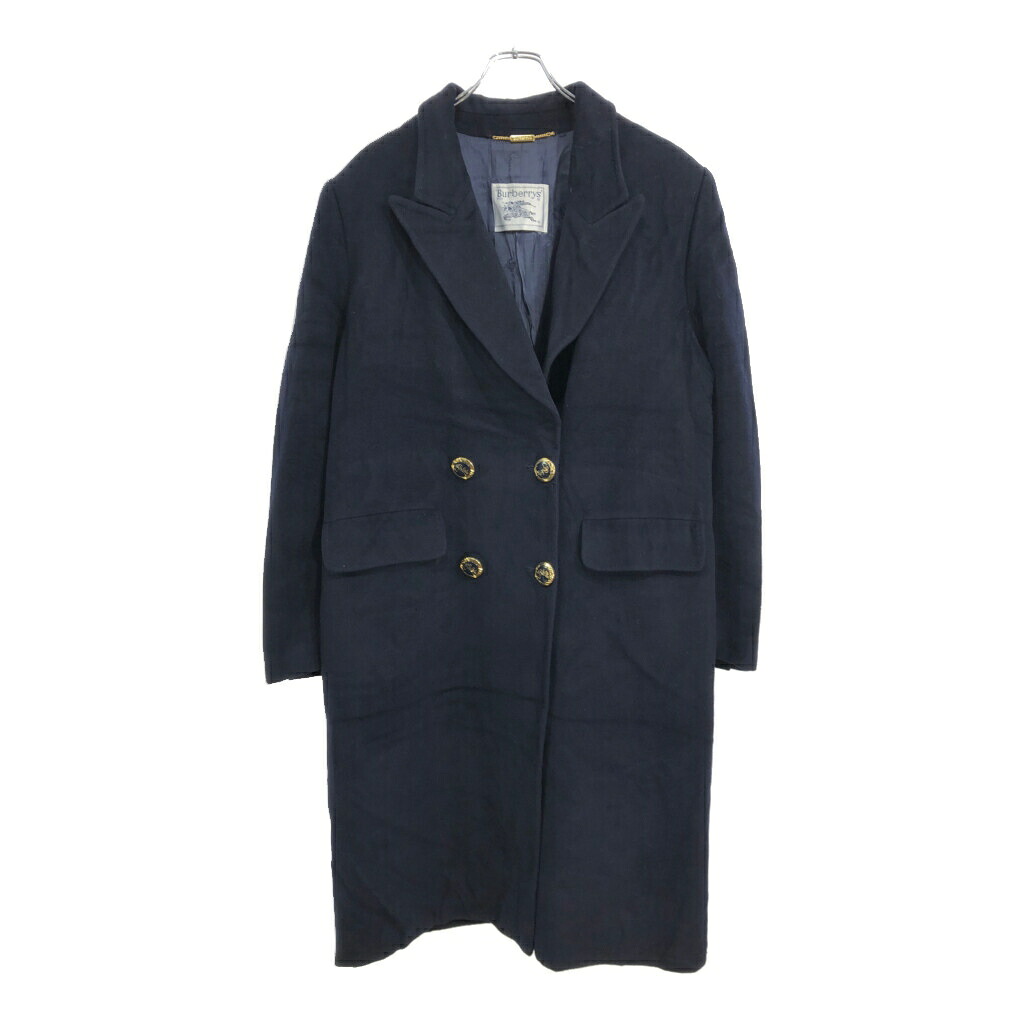 美品！【Burberry】カシミヤ混 ウール チェスターコート 極美品 バーバリー BURBERRY コート チェスターコート ウール