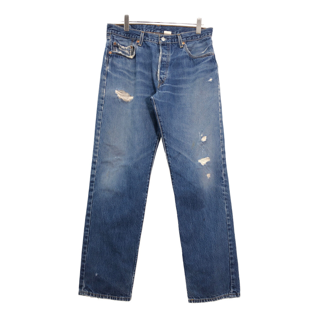 00年代 Levi's リーバイス 501 デニムパンツ ブルー(メンズ W36 L34)中古 古着 V0644 7,200円