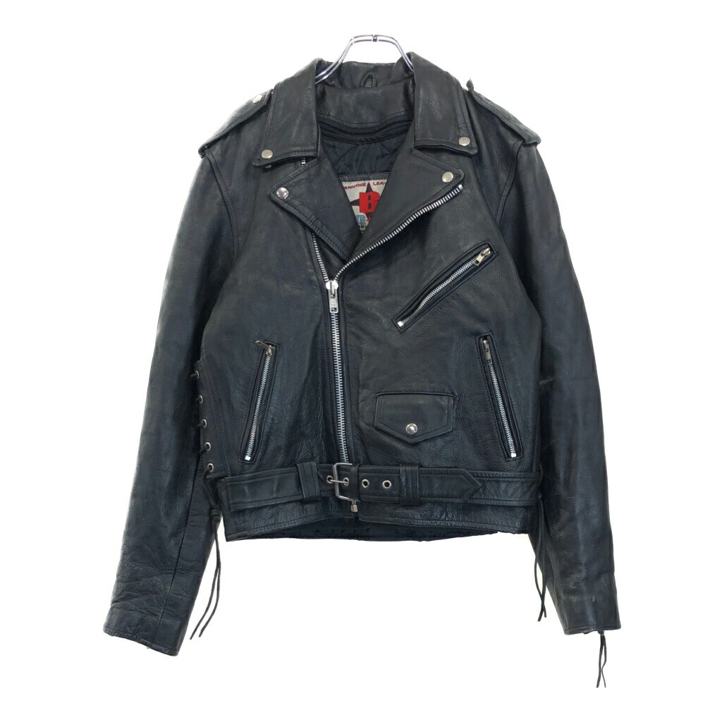 楽天市場】UNIK レザー ダブルライダースジャケット バイク