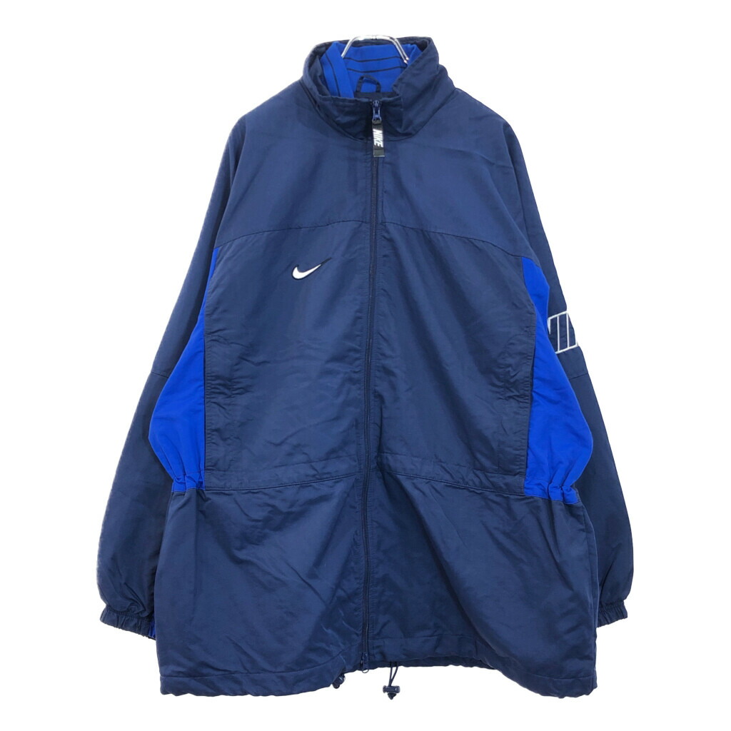 90'sNIKEナイキXXLウインドブレーカー特大BIGスポーツvintage青 90'sNIKEナイキXXLウインドブレーカー特大BIGスポーツvintage青