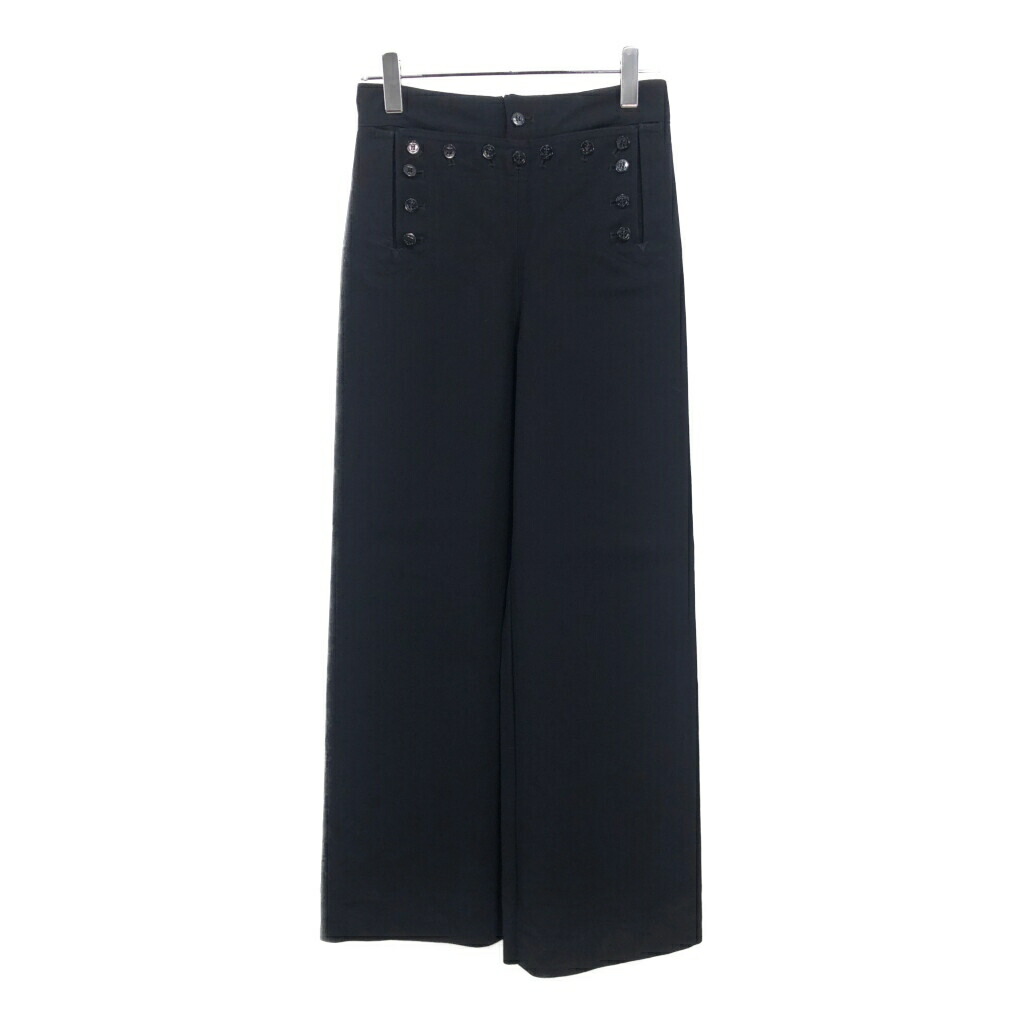 30R W29L30 00s US NAVY ウールセーラーパンツ フレア 米軍 80s 米軍 U.S.NAVY ウール セーラーパンツ 黒 30S - Sixpacjoe