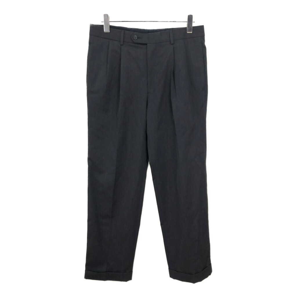 ブルックスブラザーズ ウールリネン シャンブレーツイル スラックス 32