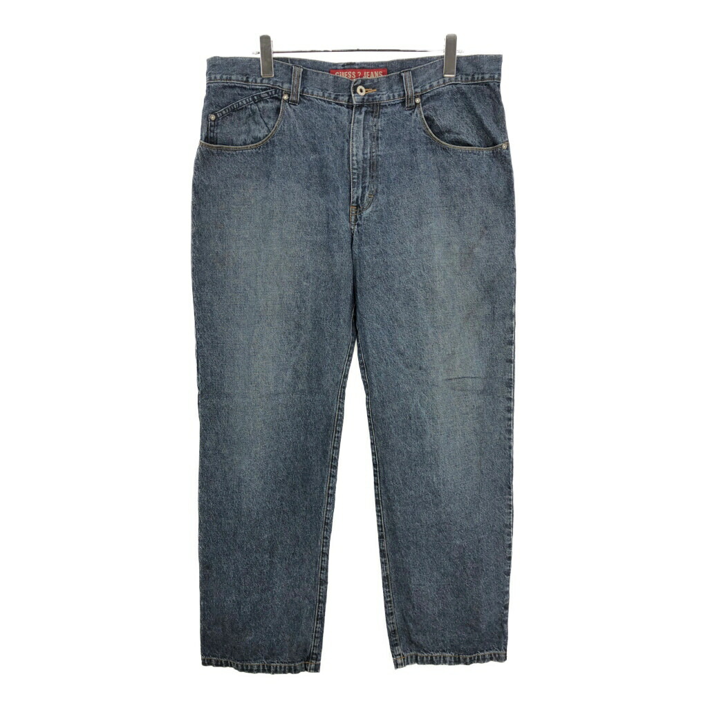(古着)90s USA製 guess 極太デニム ワイドパンツ ストリート 古着)90s USA製 guess 極太デニム ワイドパンツ ストリート 90s USA製