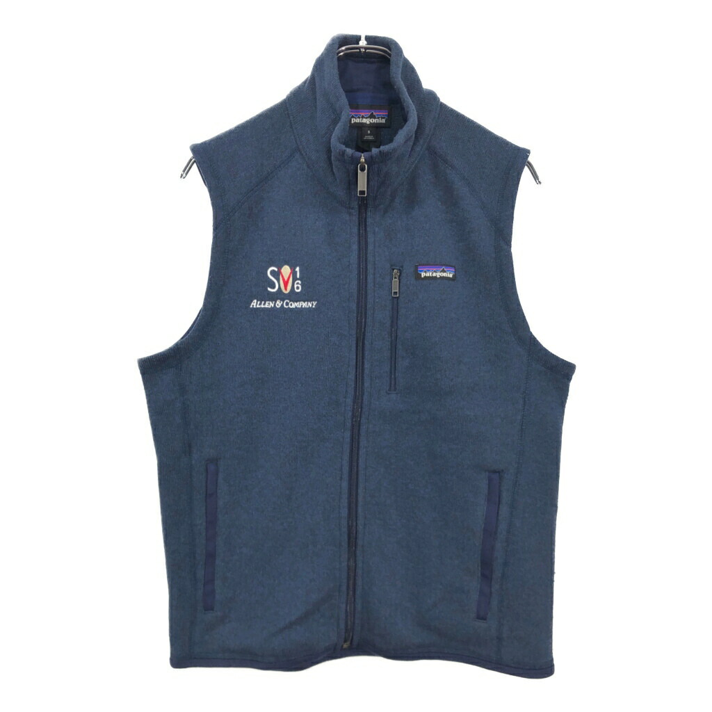 【美品】patagonia パタゴニア　ベターセーターベスト　L　ネイビー patagonia パタゴニア ベスト メンズ ・ベター・セーター