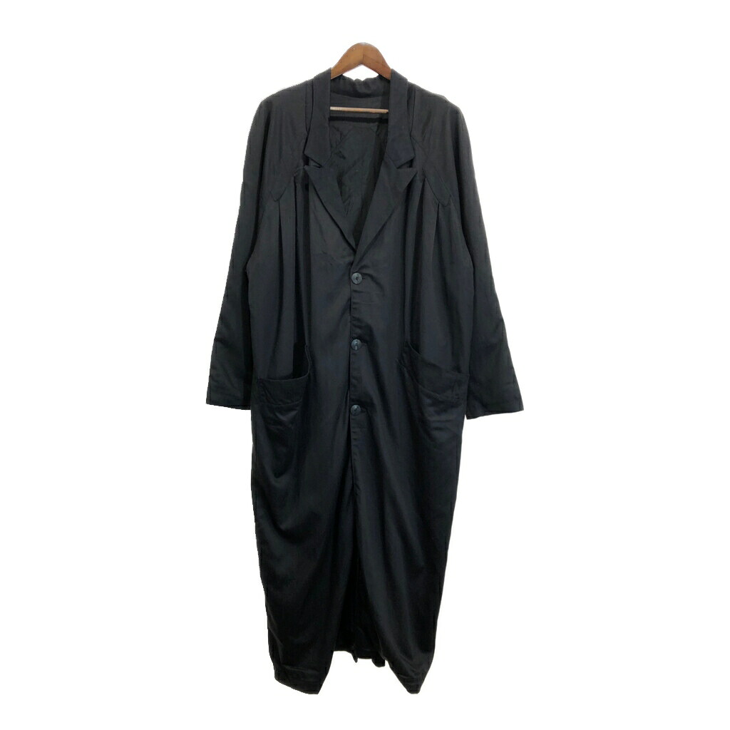 カナダ製 GOUCCI SPORTSWEAR デザイン レーヨンコート ブラック(メンズ M)中古 古着 V1763｜YAMAHISA USEDCLOTHINGSHOP