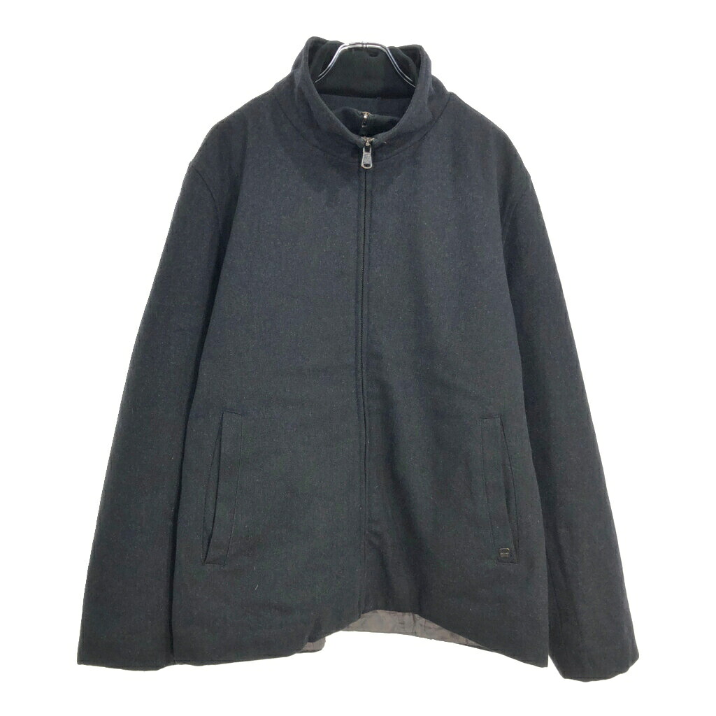 Calvin klein カルバンクライン スタンドカラー ウールジャケット グレー(メンズ L)中古 古着 V1781｜YAMAHISA USEDCLOTHINGSHOP