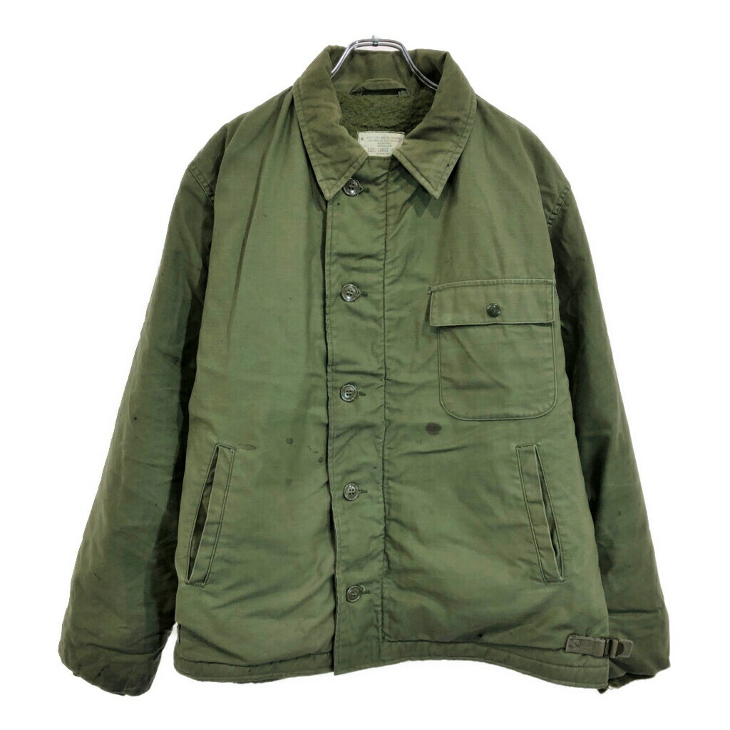 楽天市場】米軍実物 U.S.NAVY A-2 デッキジャケット ミリタリー