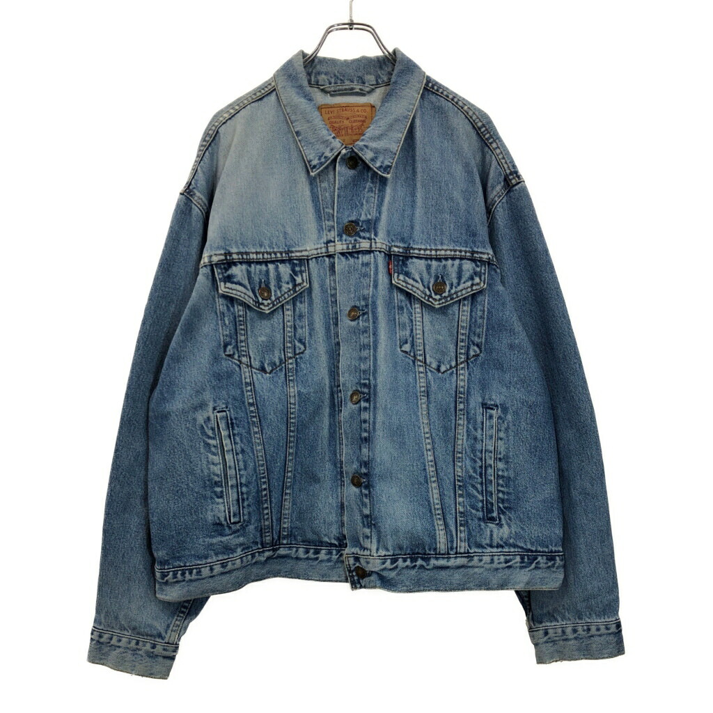 【古着】リーバイス デニムジャケット ブルー メンズ3XL 楽天市場】USA製 Levi's リーバイス デニムジャケット アメカジ
