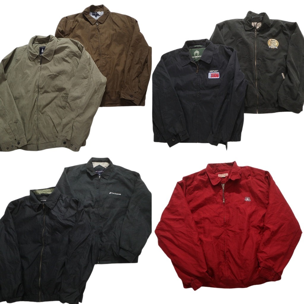 STP 総柄ロゴ×ホワイト白　スウィングトップ ワークジャケット XL リモンタ スウィングトップ [全3色] – muta Online Store