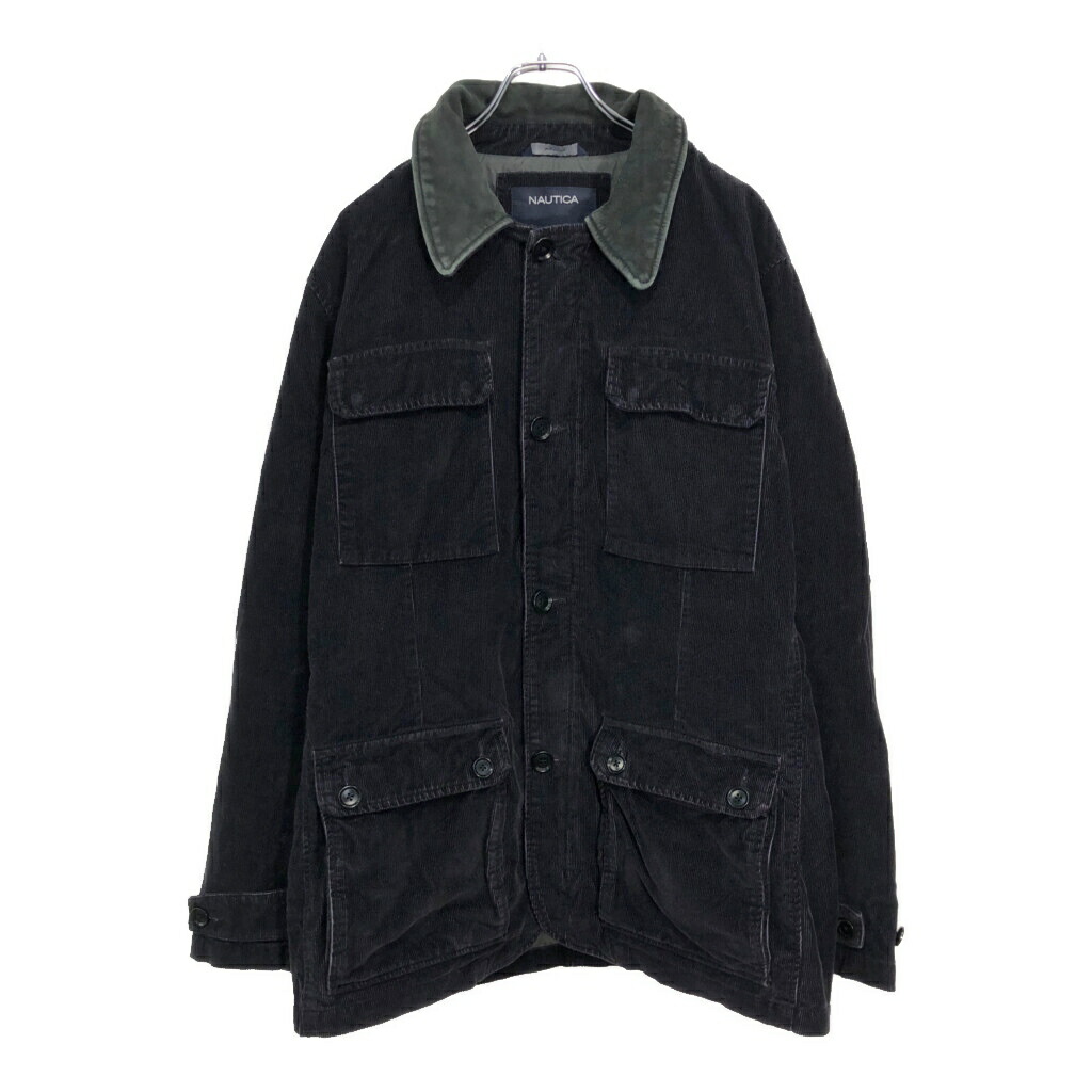 ノーティカ ワイド　コーデュロイ　カジュアル　ジャケット　ブラック FREAK'S STORE（フリークスストア）の「NAUTICA/ノーティカ Wide Wale