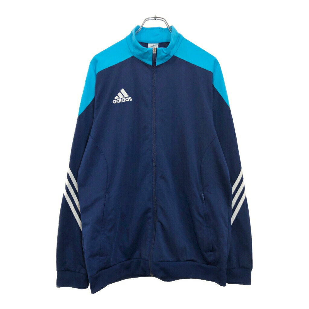 90年代 adidas アディダス ジャケット希少 adidas Originals - 希少2XL⭐️90s adidas トラックジャケット