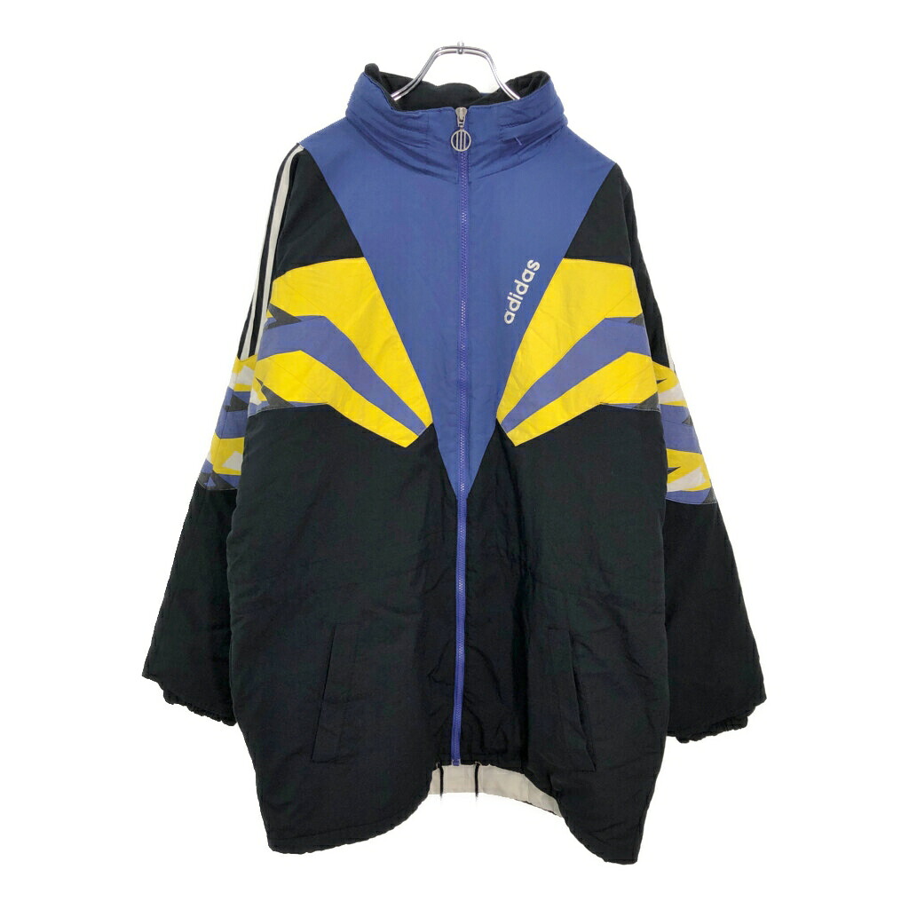 90年代 adidas アディダス 中綿ジャケット スポーツ マルチカラー(メンズ L)中古 古着 V2528｜YAMAHISA USEDCLOTHINGSHOP