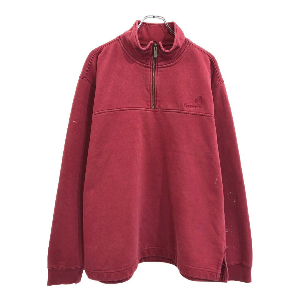 楽天市場】00年代 Carhartt カーハート ハーフジップ スウェット