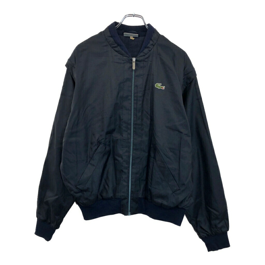 楽天市場】古着 LACOSTE ラコステ 長袖 ニットジャケット 2 ブラック