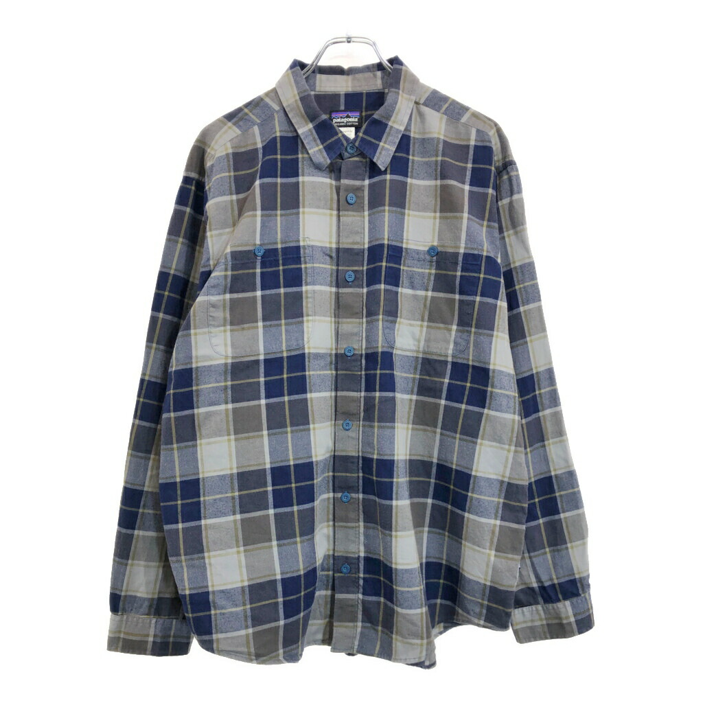 楽天市場】13年製 Patagonia フィヨルド フランネル シャツ S