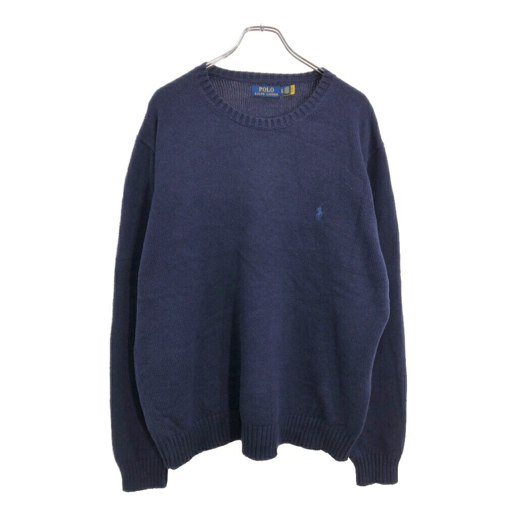 【美品】ポロバイラルフローレン ニットセーター ネイビー メンズM 楽天市場】Polo by Ralph Lauren ポロ ラルフローレン コットン