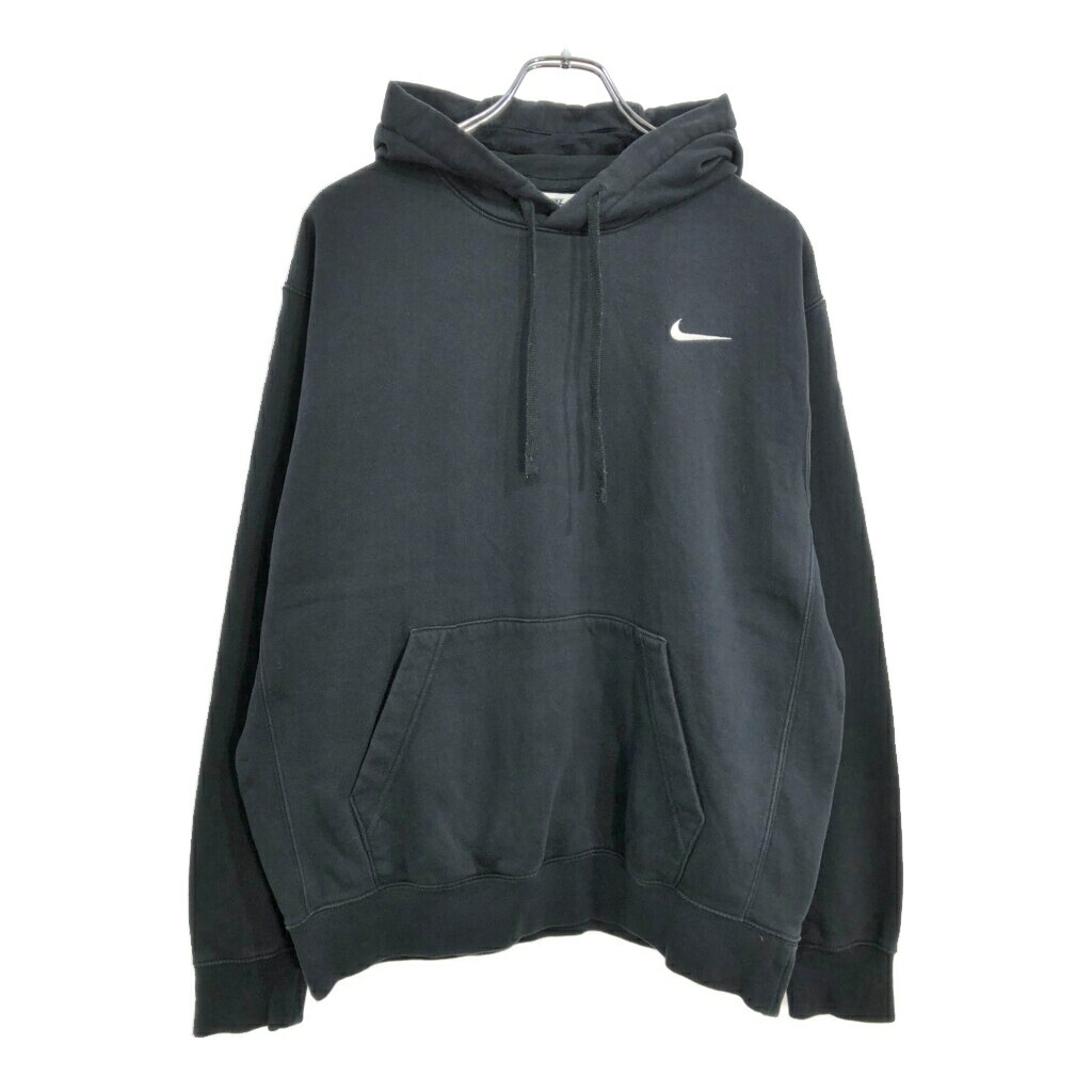 NIKE 新品未使用✴︎ジャケット フーディ、パーカー NIKE（ナイキ） ジップアップパーカー フーディ ロゴ 刺繍 M グレー