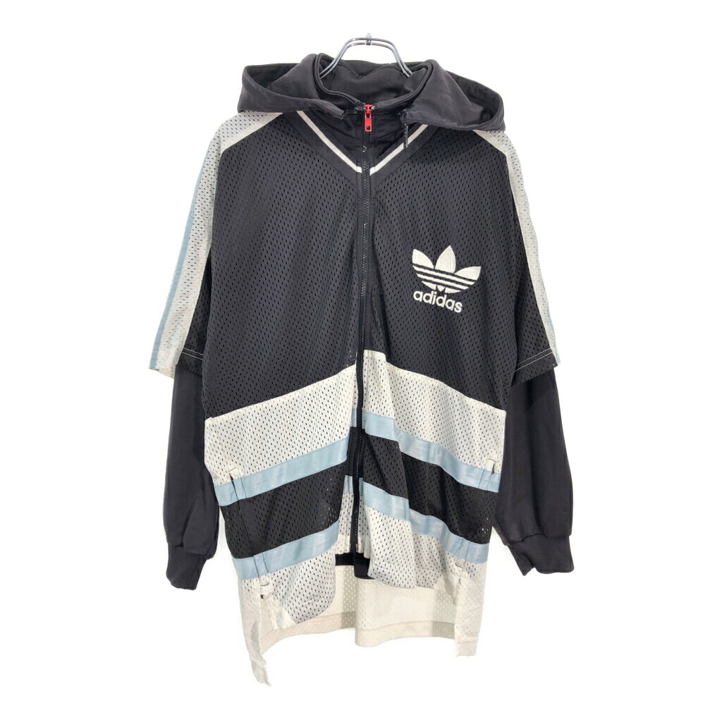 00年代 adidas アディダス トラックジャケット スポーツ ブラック(メンズ S)中古 古着 v4244|YAMAHISA USEDCLOTHINGSHOP