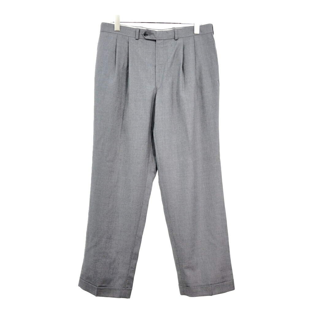 新品　LAUREN RALPH LAUREN　スラックス　ネイビー　W40 ラルフローレンブラックレーベル☆ラルフ☆リネンスラックス