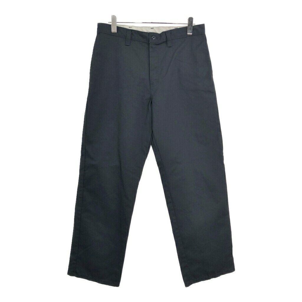 Dickies ディッキーズ ワークパンツ ブラック(メンズ W34 L32)中古 古着 v4291