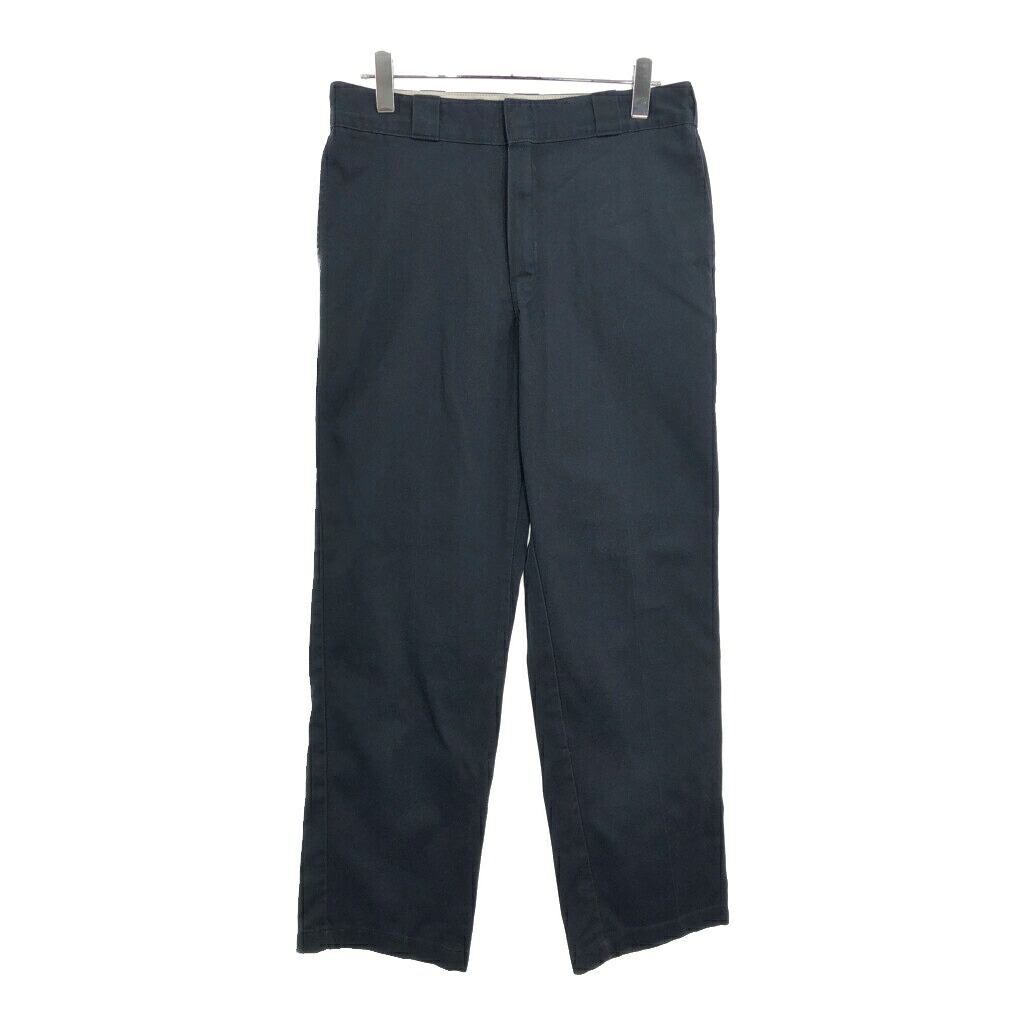 Dickies ディッキーズ 874 ワークパンツ ブラック(メンズ W34 L32)中古 古着 v4292