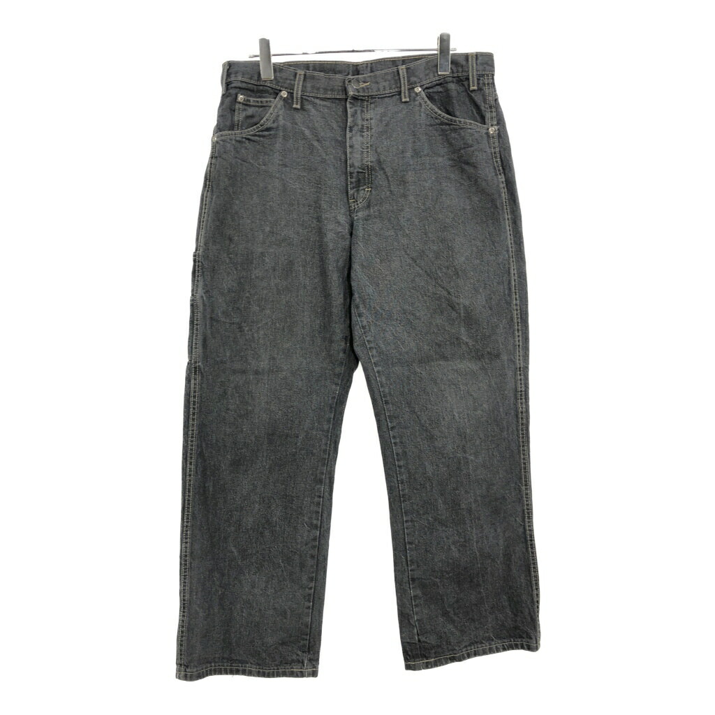 【激レア※詳細は説明欄を】90s ディッキーズ ペインターパンツ ワークパンツ 古着 90s Dickies デニム ワーク ペインター パンツ ストレート
