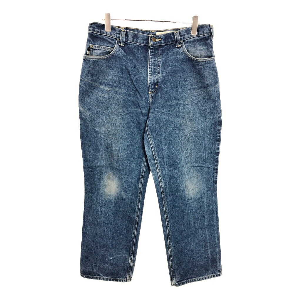 Carhartt カーハート デニムパンツ ブルー(メンズ W36 L30)中古 古着 v4485