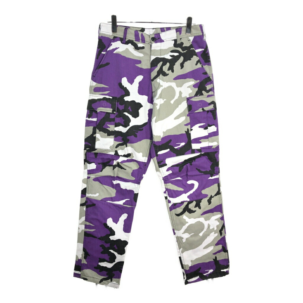 ROTHCO ロスコ BDU フィールドパンツ ミリタリー シティーカモ パープル (メンズ MEDIUM REGULAR)中古 古着 V4723