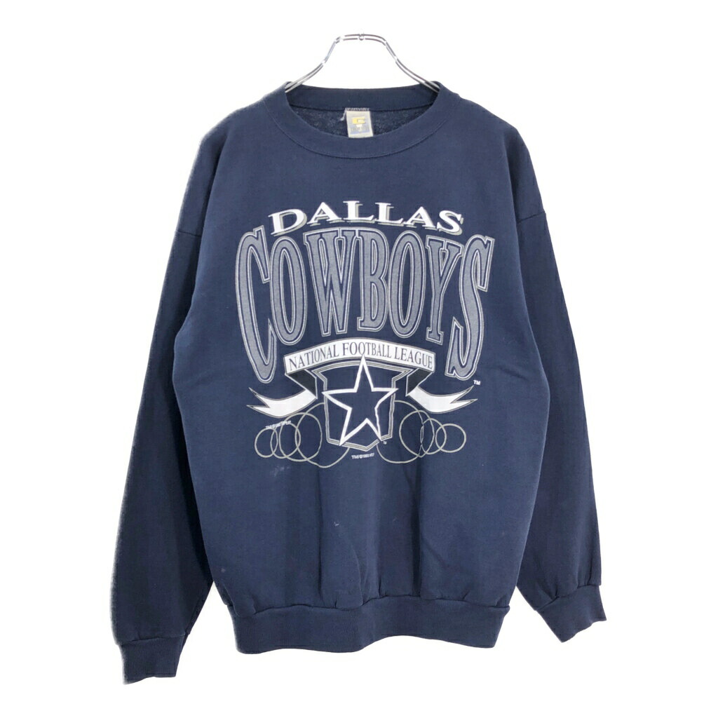 楽天市場】DALLAS COWBOYS チームロゴスウェット グレー ダラス