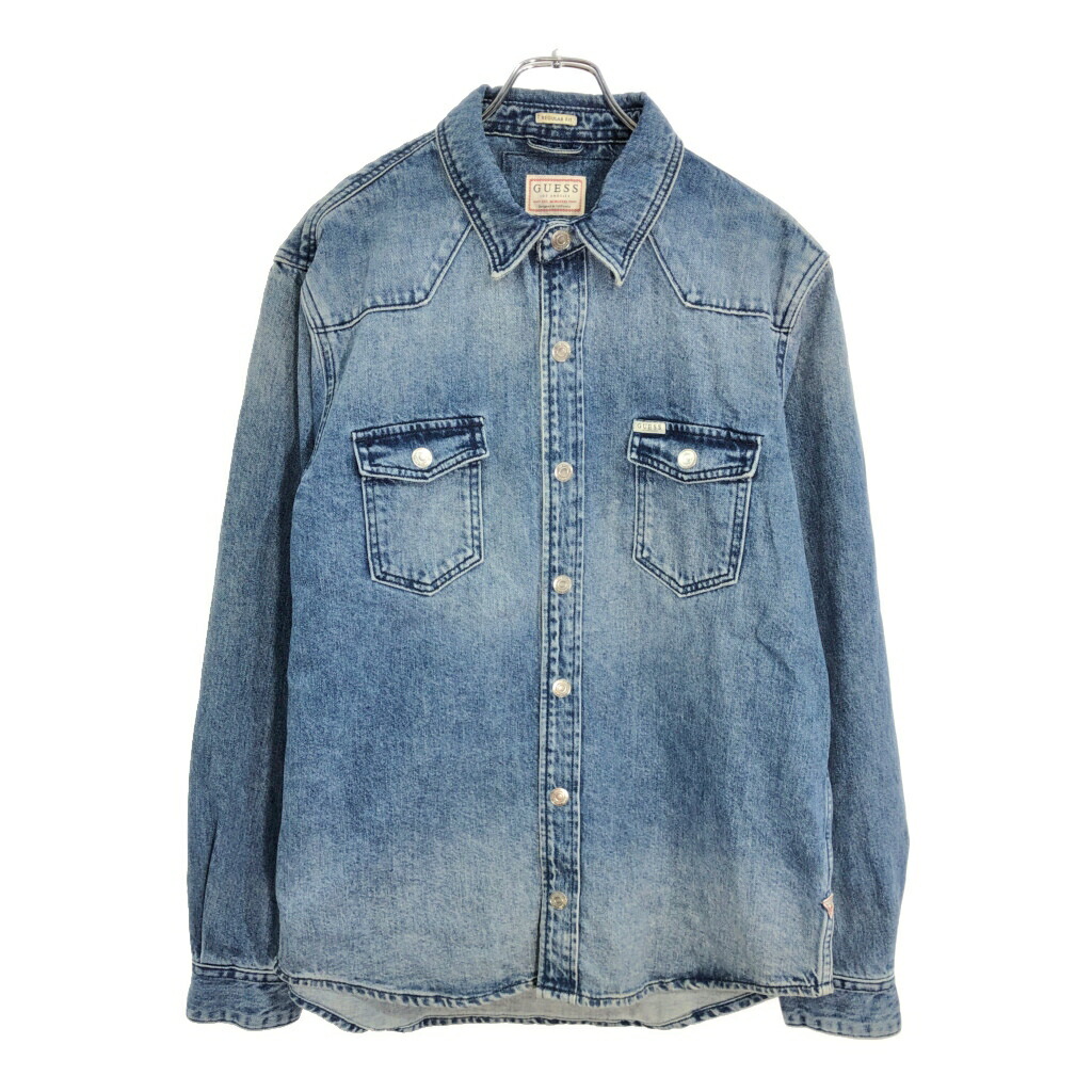 楽天市場】80~90年代 ゲス Guess GEORGES MARCIANO レザー切替 デニム