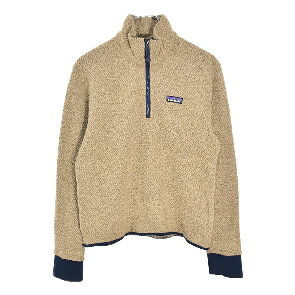 patagonia パタゴニア ウーリエステル フリースジャケット アウトドア ベージュ(メンズ S)中古 古着 V5088｜YAMAHISA USEDCLOTHINGSHOP