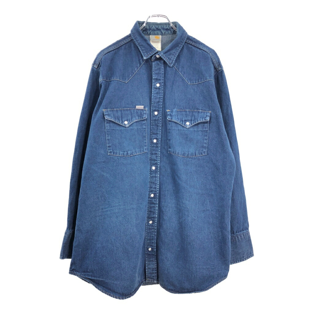 Carhartt ダークデニム デニムジャケット MEDIUM 7/30まで】Carhartt