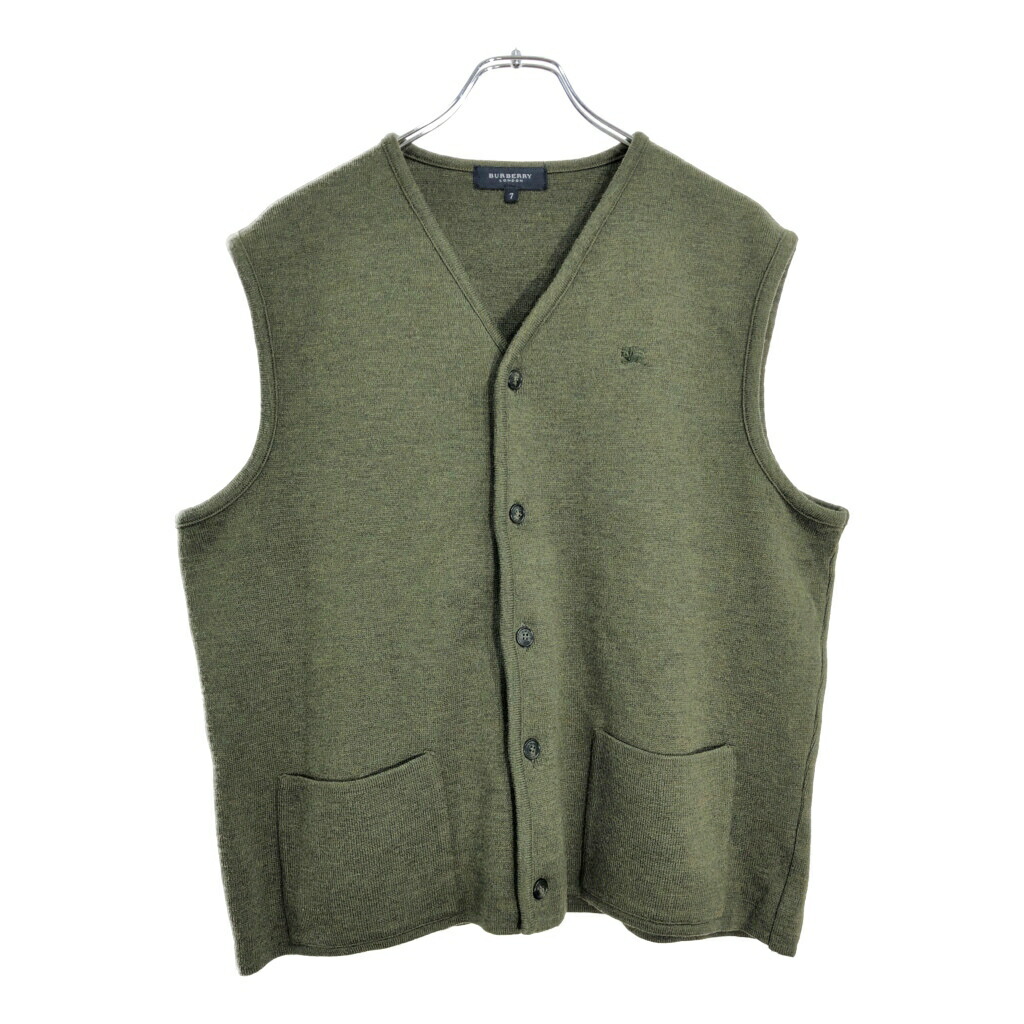 楽天市場】【中古】 バーバリーブラックレーベル ニットベスト メンズ