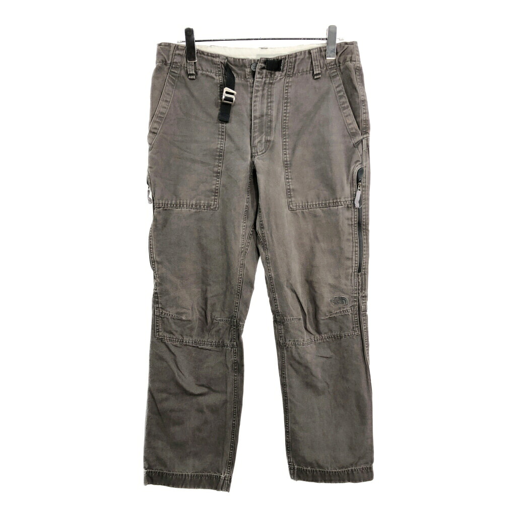 THE NORTH FACE ノースフェイス トレッキングパンツ アウトドア ブラウン(メンズ W32)中古 古着 V5889