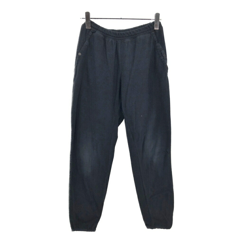 90年代 patagonia パタゴニア フリースパンツ アウトドア 雪無しタグ ブラック(メンズ M相当)中古 古着 V5897