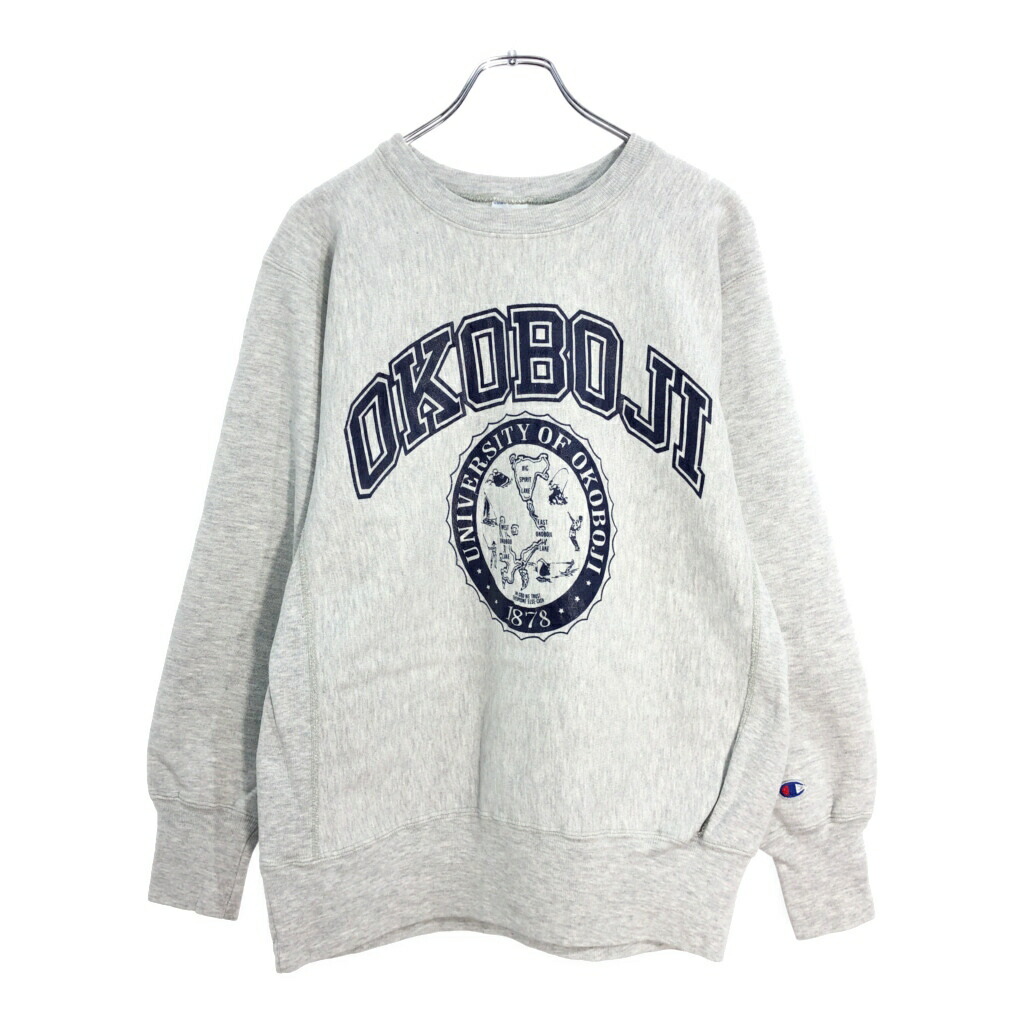 楽天市場】Champion チャンピオン リバースウィーブ カレッジプリント